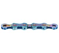 Kmc Aurora Chain Multicolore 118 Links / 11s Blue