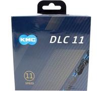 KMC Bicycle Chain DLC 11 - 118 Liens - bleu / noir - extrêmement durable - 243g G