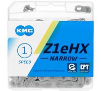 Chaîne KMC Z1 EHX EPT 1/2X3/32 1V 128 maillons gris