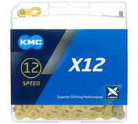 KMC Bicycle Chain x12 Ti-n Gold 126 Schakels