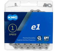 Chaîne KMC E1 EPT 1/2x3/32 1V 110 maillons argent