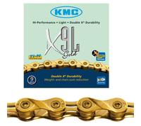 Chaine kmc x9 ti n gold 114 maillons or