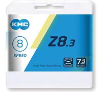 KMC chaîne de dérailleur Z8, 1/2' x 3/32', 114 maillons, 7,3 mm, 8 fois, argent-gris