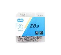Kmc Chaîne Route/vtt Z8 114 Links Silver