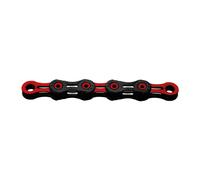 KMC chaîne "DLC10" 10 fois, 1/2" x 11/128", 116 Gli noir / rouge