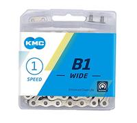 KMC Chaîne Large Unisexe B1, Argent, 112 maillons.