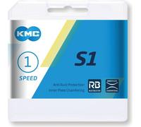 KMC chaîne S1 Wide RB 1/2 x 1/8, 112 maillons, 8,6 mm, argent