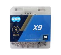 KMC Chaîne vélo 114 maillons X-9 9V
