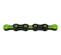 KMC chaîne X-11-SL DLC noir/vert 11s/116 Gl