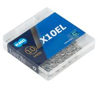 KMC X10el Chaîne Mixte, Silver, 1/2" x 11/128"