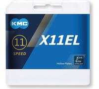 KMC Chaîne X11EL Ti-N Gold, 1/2' x 11/128', 118 maillons, 5,65 mm, 11 vitesses, or
