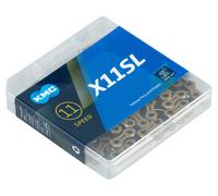 KMC Cat. X11SL Ti-N Gold/BLK 118L Accessories Unisexe, doré/Noir, 118 Link