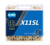KMC Chaîne X11sl Unisexe doré/noir Simple