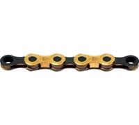 Chaîne et cassette KMC Bicycle Chain x12 Ti-n Gold / Black 126 Liens