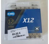 KMC Chaîne X12 New 1ère génération – 12 vitesses – Gris