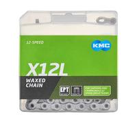 KMC Chaîne X12L cirée 12 vitesses gris