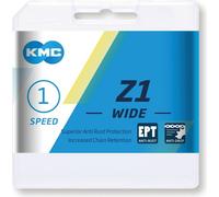 KMC Chaîne Z1 Wide EPT 1/2 x 1/8, 112 maillons, 8,6 mm, LongLife, gris argenté