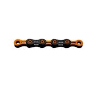 KMC DLC 11 Chaîne Unisexe Noir/Orange 1/2" x 11/128"