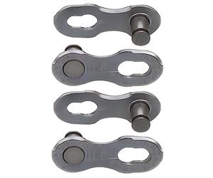 KMC E10 10NR Maillons Mixte Argent, 2 Pairs