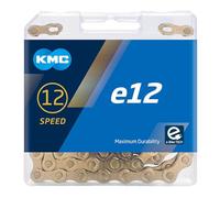 Kmc E12 Ti-n Chain Doré 130 Links / 12s Gold