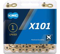 KMC Kette "X101" Singlespeed, 1/2" x 1/8", 112 Gl gold