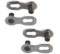 KMC Maillon de chaîne MissingLink 9V 6,60 mm Argenté – Blister 2 unités