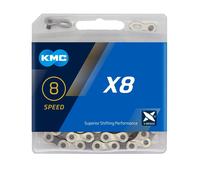 KMC Men's X8 Chain Argent/Gris