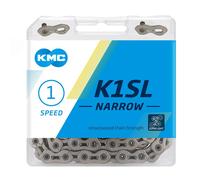 KMC Narrow Chaîne étroite K1sl Mixte 100 Link Argenté.