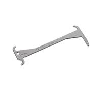 KMC Outil de vérification de chaîne Facile Mixte, Argenté, Taille Universelle