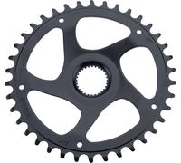 KMC plateau CrMo, noir 11/128", f 38 dents, 52,0 mm, sans spacer emballage atelier à 25 pièces