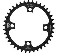 KMC Plateau de chaîne E-Bike BCD 104mm 38 dents, 1/8', large, noir