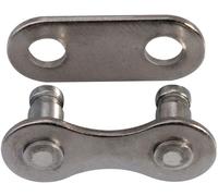 KMC Snap-On Maillon de fermeture Wide EPT 2 pièces, 1/2" x 1/8", 8,6mm, argent