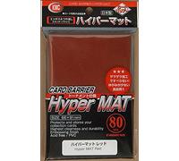 KMC Standard Manches (80 Sleeves, Hyper Tapis Rouge)
