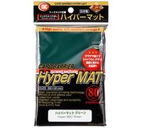 KMC Standard Manches (80 Sleeves, Hyper Tapis Vert)