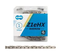 KMC Unisexe Z1eHX Narrow x 112L + OL, argent, simple vitesse, e1
