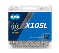 KMC X10sl Chaîne Mixte 114 Link Argenté.