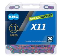 KMC X11 Aurora Waxed 118L chain