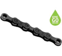 Kmc X12 Waxed 12s Chain Argenté 126 Links / 12s Black