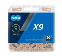 KMC X9 Chain Unisexe, Mixte 114 Link doré