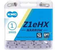 KMC Z1ehx Ept Chaîne à vitesse unique 1/2" x 3/32" Gris