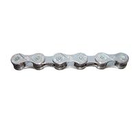 KMCA0 X8 x 116 l, argenté X8-SILVER-116L Chaine de Velo Accessoires pour vélo, 0.5 inches X 0.09''
