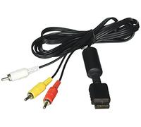 KMD - Câble AV (audio / video) RCA pour console Playstation PS1 / PS2 / PS3