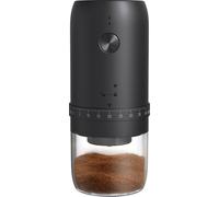 KMDJ-2AW Moulin à café portable avec 40 réglages de mouture, 5 lames en céramique, fraise conique, démarrage par bouton et arrêt automatique, machine à café expresso électrique portable avec batterie