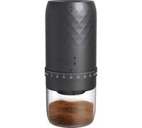 KMDJ-3AW Moulin à café portable avec 40 réglages de mouture, 5 lames, fraise conique en céramique, démarrage par bouton et arrêt automatique Machine à café expresso électrique portative avec batterie