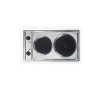 Amica Table de cuisson électrique KME 13135 E – 2 plaques – niche 27×49 cm – inox