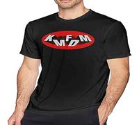 KMFDM T Shirt Men's Fashion Cotton Crew Neck Short Sleeve Tunics Black S