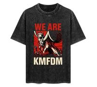 KMFDM We are KMFDM Industrial Front 242 Die Krupps Mdfmk Ebm Mens T-Shirt Black Unisex Top Tee M