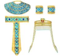 KMGDM Accessoires de costume égyptien, serre-tête en forme de serpent, ceinture égyptienne pour homme et femme, Halloween