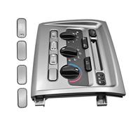 KMGDM Assemblage de contrôle de la température de la cabine | Module de réparation d'intérieur SUV ancien pour LC100 1998-2007, panneau de fonction climatique 12 V, disposition