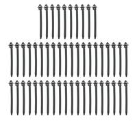 KMGDM Attaches de câble détachables en nylon pour la gestion des fils automobiles, attaches noires robustes de 80 mm de long